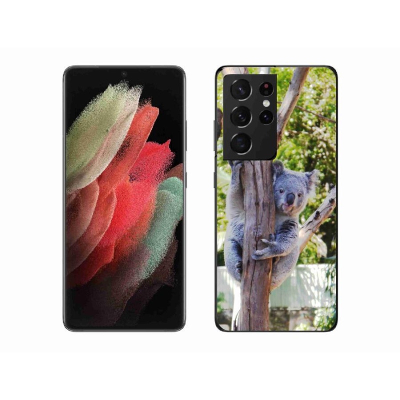 Zselés borítás mmCase Samsung Galaxy S21 Ultra 5G - koala