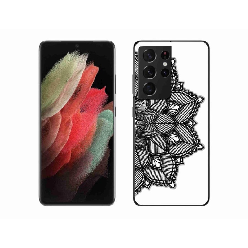 Zselés borítás mmCase Samsung Galaxy S21 Ultra 5G - mandala