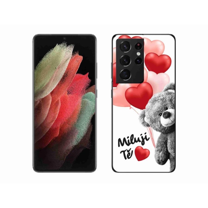 Gél borító mmCase Samsung Galaxy S21 Ultra 5G - I love you - Gél borító mmCase Samsung Galaxy S21 Ultra 5G - I love you