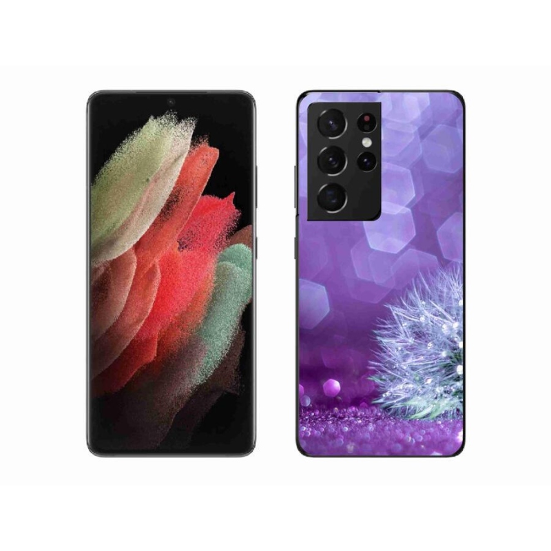 Zselés borítás mmCase Samsung Galaxy S21 Ultra 5G - pitypang 2