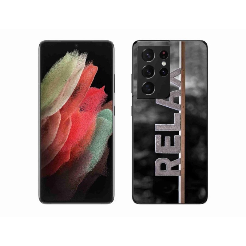 Zselés borítás mmCase Samsung Galaxy S21 Ultra 5G - relax 1
