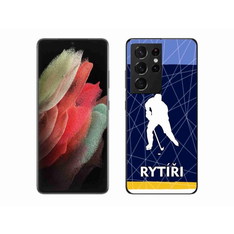 Gél borítás mmCase Samsung Galaxy S21 Ultra 5G - Lovagok