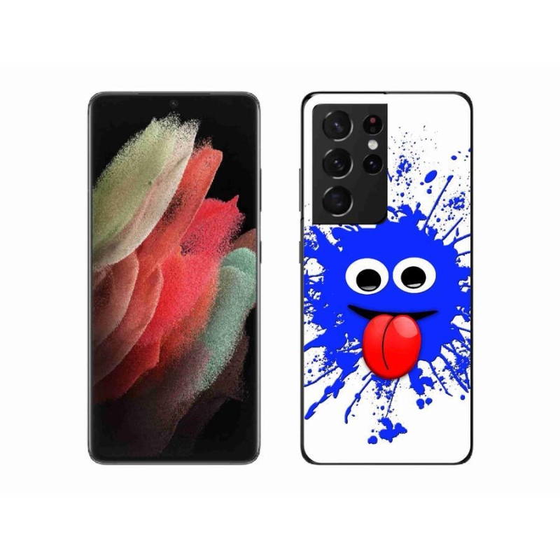 Gél védőburkolat mmCase Samsung Galaxy S21 Ultra 5G - szellem