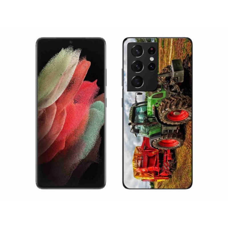 Gél borítás mmCase Samsung Galaxy S21 Ultra 5G - traktor 4