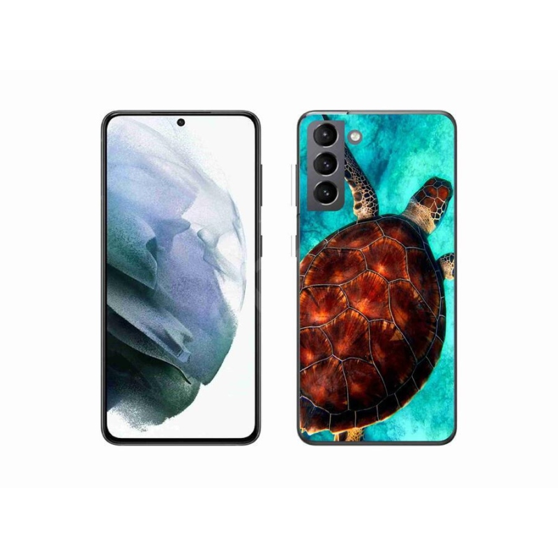 Gél védőhuzat mmCase Samsung Galaxy S21 - teknősbéka