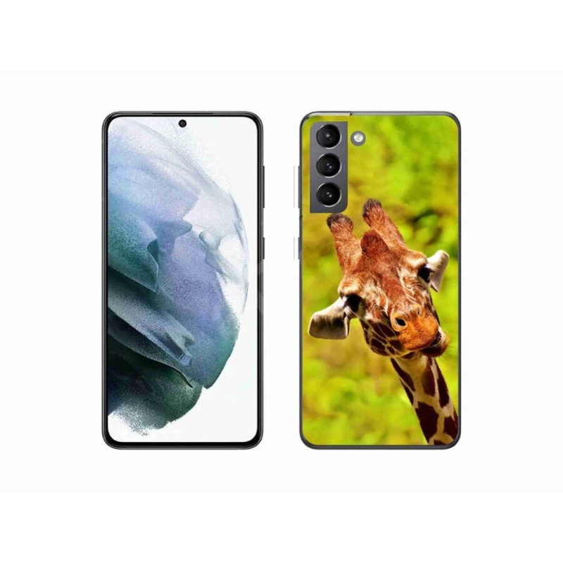 Zselés borítás mmCase Samsung Galaxy S21 - zsiráf