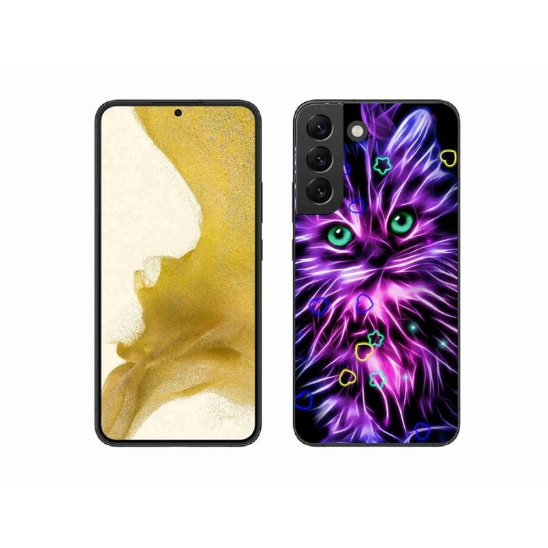 Gél borítás mmCase Samsung Galaxy S22+ 5G - absztrakt macska - Samsung Galaxy S22+ 5G számára