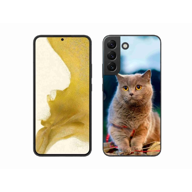 Gél védőhuzat mmCase Samsung Galaxy S22+ 5G - brit kék 2