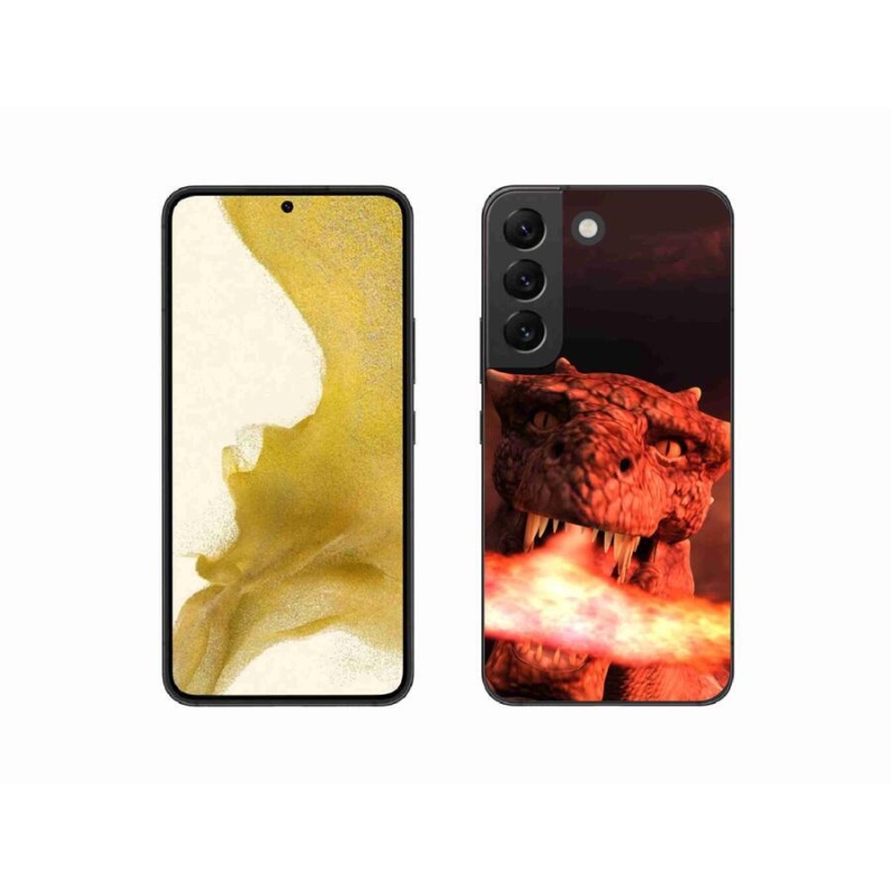 Zselés borítás mmCase Samsung Galaxy S22 5G - sárkány