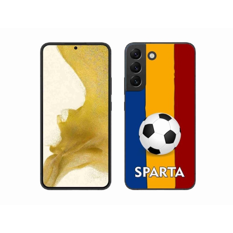 Gél védőburkolat mmCase Samsung Galaxy S22+ 5G - futball 1