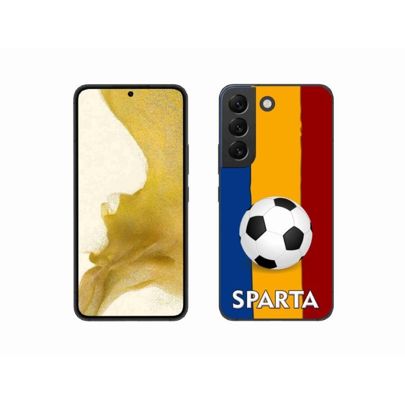 Gél védőburkolat mmCase Samsung Galaxy S22 5G - futball 1