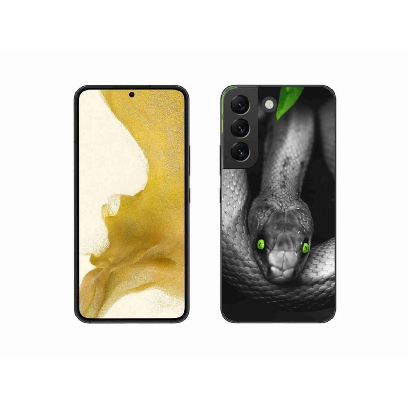 Gél védőburkolat mmCase Samsung Galaxy S22 5G - kígyó