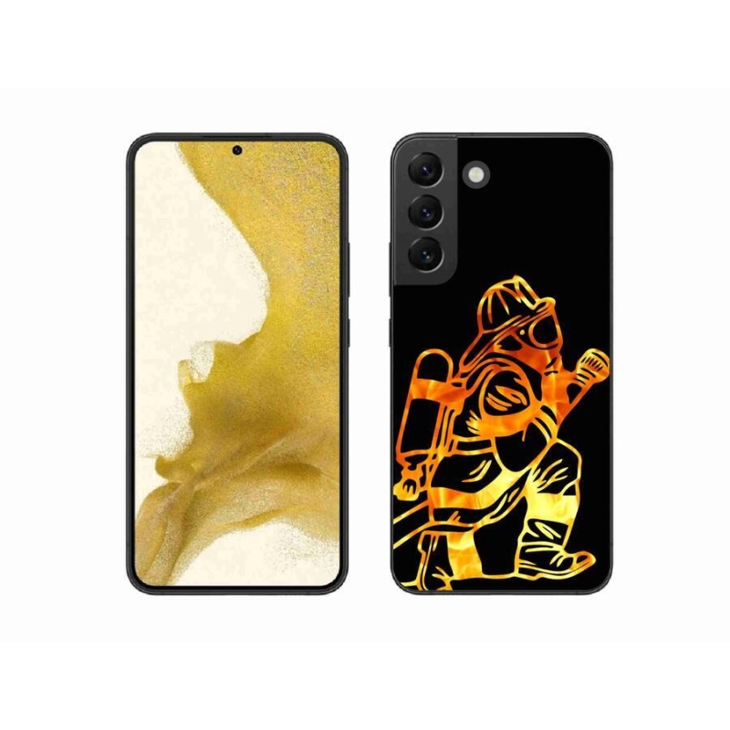 Gél borítás mmCase Samsung Galaxy S22+ 5G - tűzoltó 1