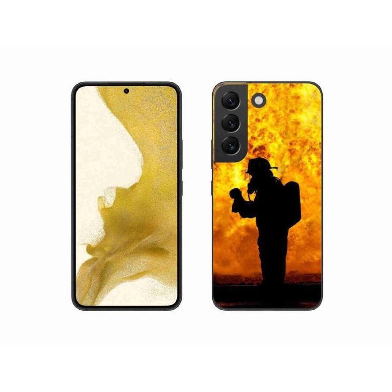 Gél borítás mmCase Samsung Galaxy S22 5G - tűzoltóhoz