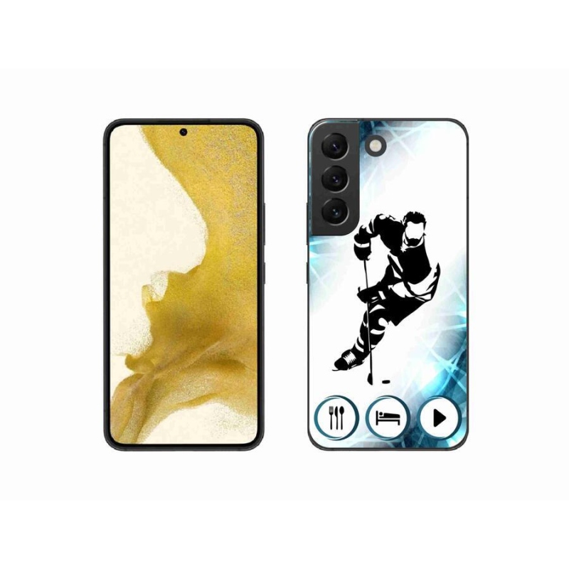 Zselés borítás mmCase Samsung Galaxy S22 5G - jégkorong 1