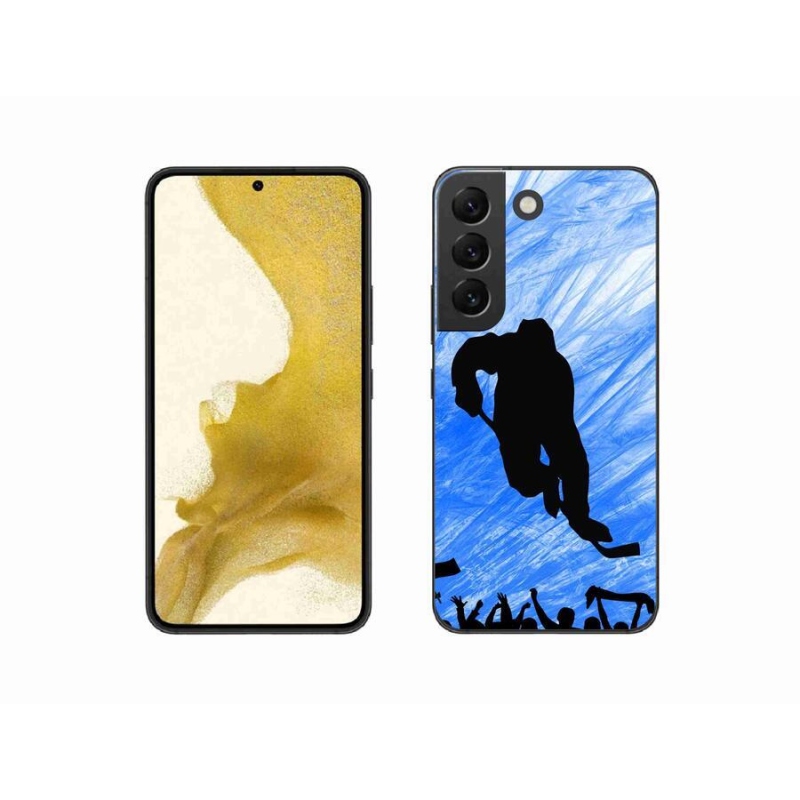 Gél borítás mmCase Samsung Galaxy S22 5G - hokijátékos számára