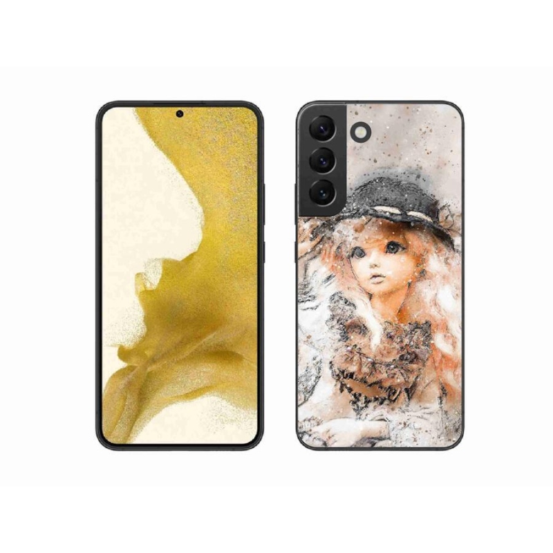 Zselés borítás mmCase Samsung Galaxy S22+ 5G - kalapos lányhoz