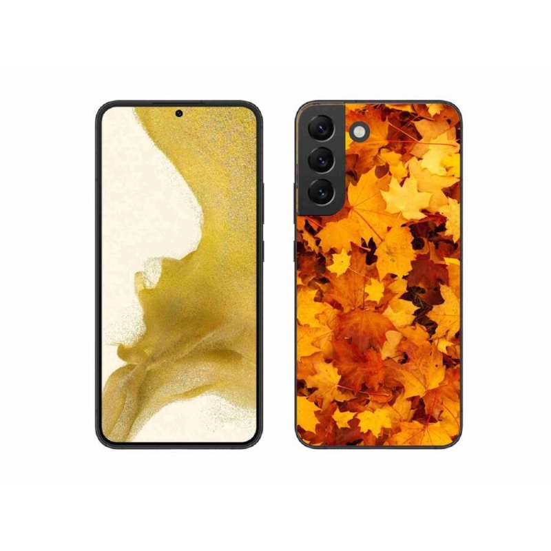 Gél borítás mmCase Samsung Galaxy S22+ 5G - juharlevelek - Samsung Galaxy S22+ 5G számára