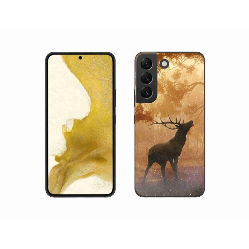 Zselés borítás mmCase Samsung Galaxy S22 5G - szarvas a vadászaton