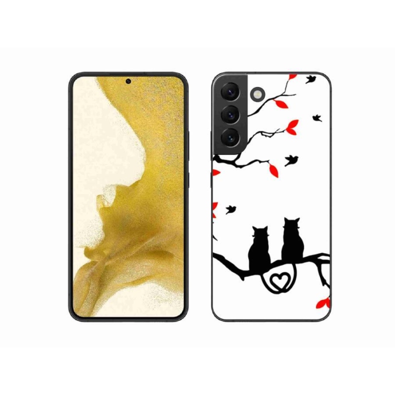 Gél borítás mmCase Samsung Galaxy S22+ 5G - macskaszerelem