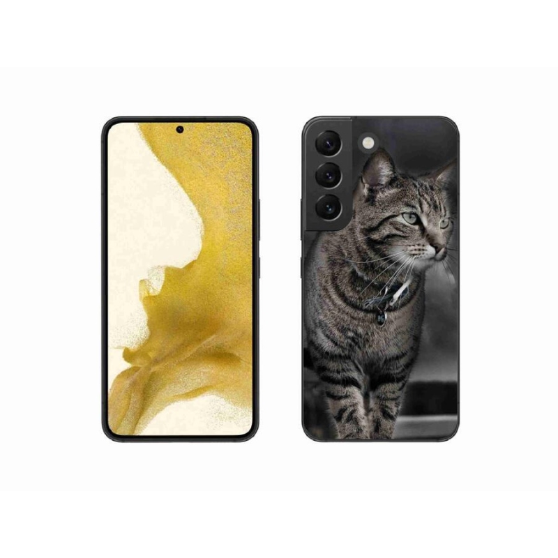 Zselés borítás mmCase Samsung Galaxy S22 5G - macska