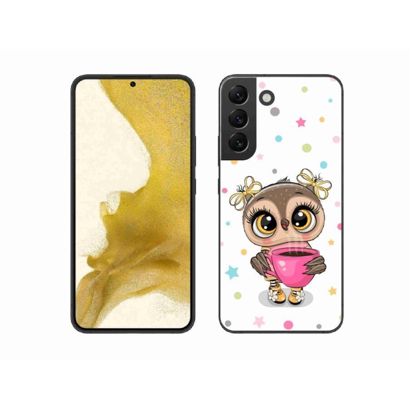 Gél borítás mmCase Samsung Galaxy S22+ 5G - rajzfilm bagolyhoz