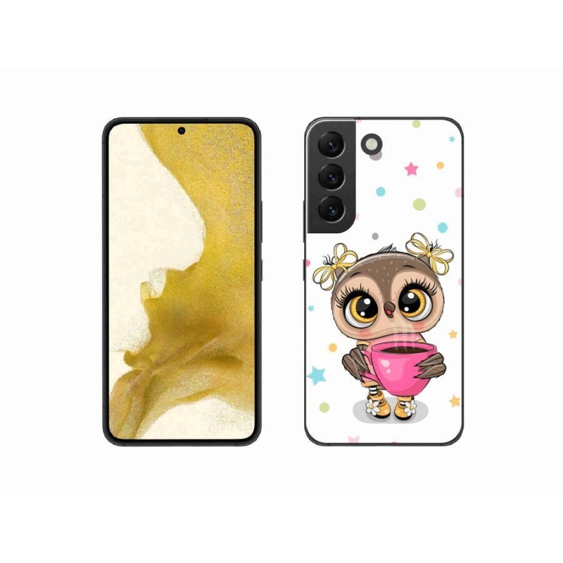 Gél borítás mmCase Samsung Galaxy S22 5G - rajzfilm bagolyhoz