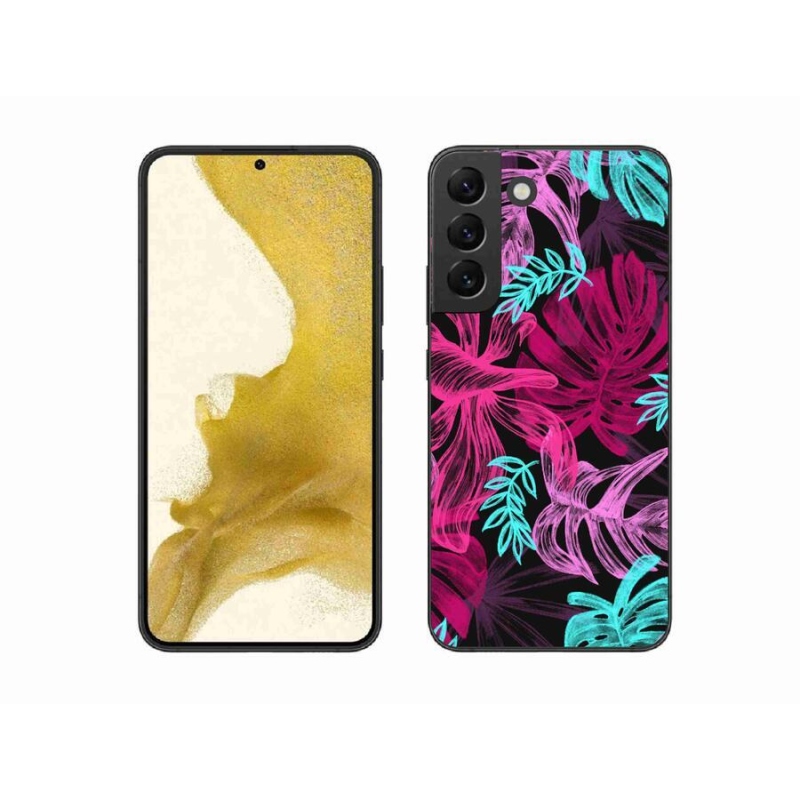 Gél védőhuzat mmCase Samsung Galaxy S22+ 5G - virágok 1