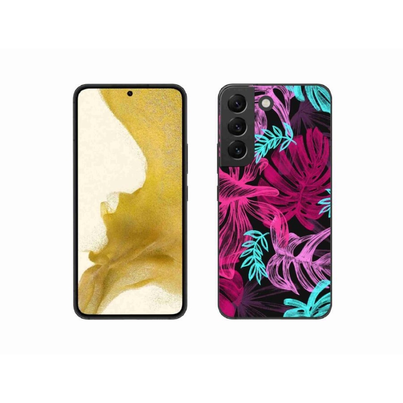 Zselés borítás mmCase Samsung Galaxy S22 5G - virágok 1