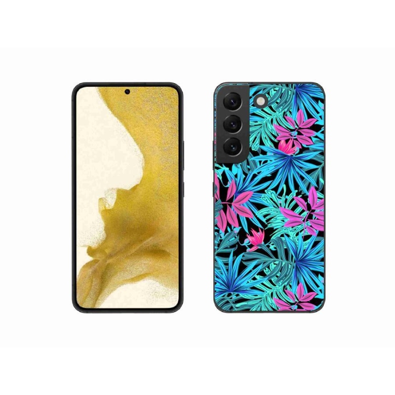 Zselés borítás mmCase Samsung Galaxy S22 5G - virágok 3