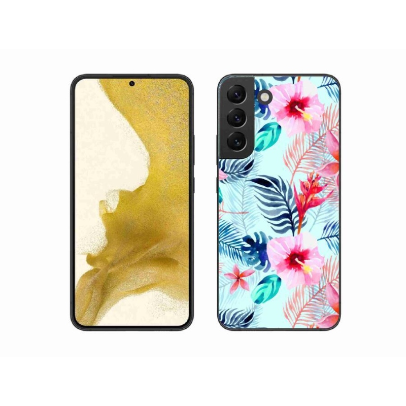 Zselés borítás mmCase Samsung Galaxy S22+ 5G - virágok