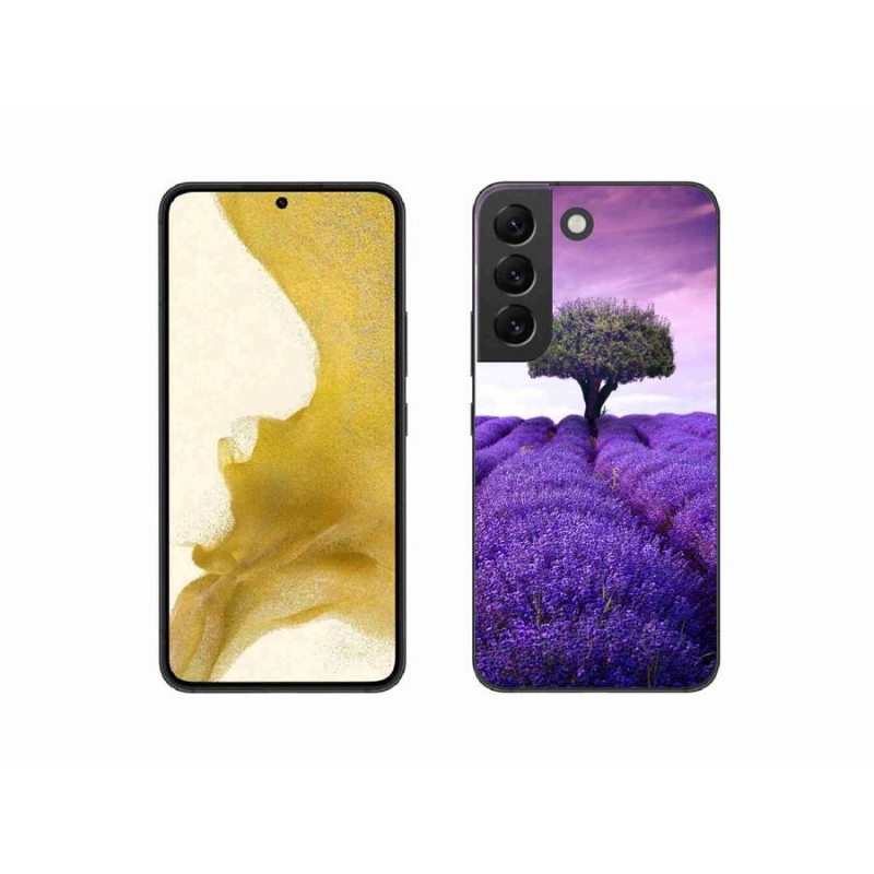 Zselés borítás mmCase Samsung Galaxy S22 5G - levendula rét