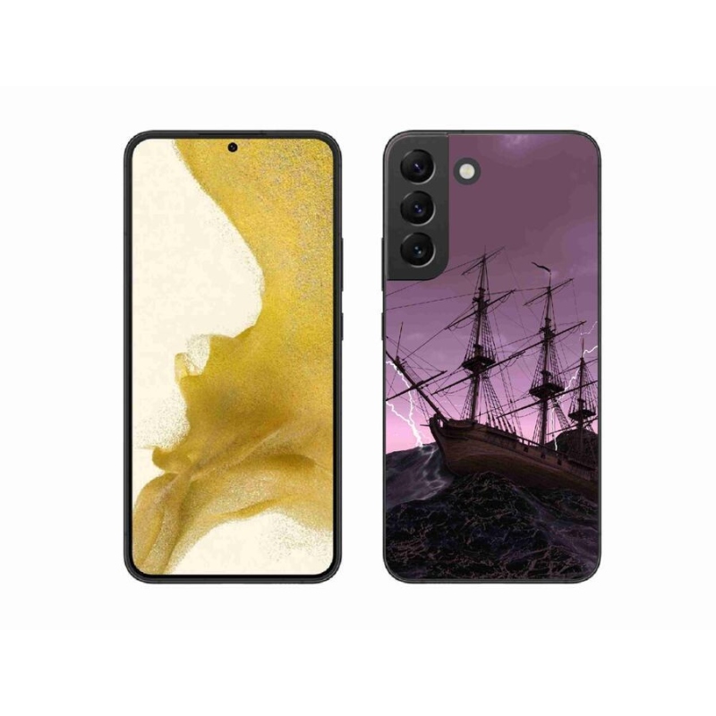 Zselés borítás mmCase Samsung Galaxy S22+ 5G - hajó a viharban
