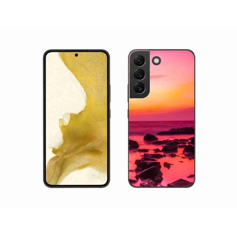 Gél borítás mmCase Samsung Galaxy S22 5G - tenger és ragyogás