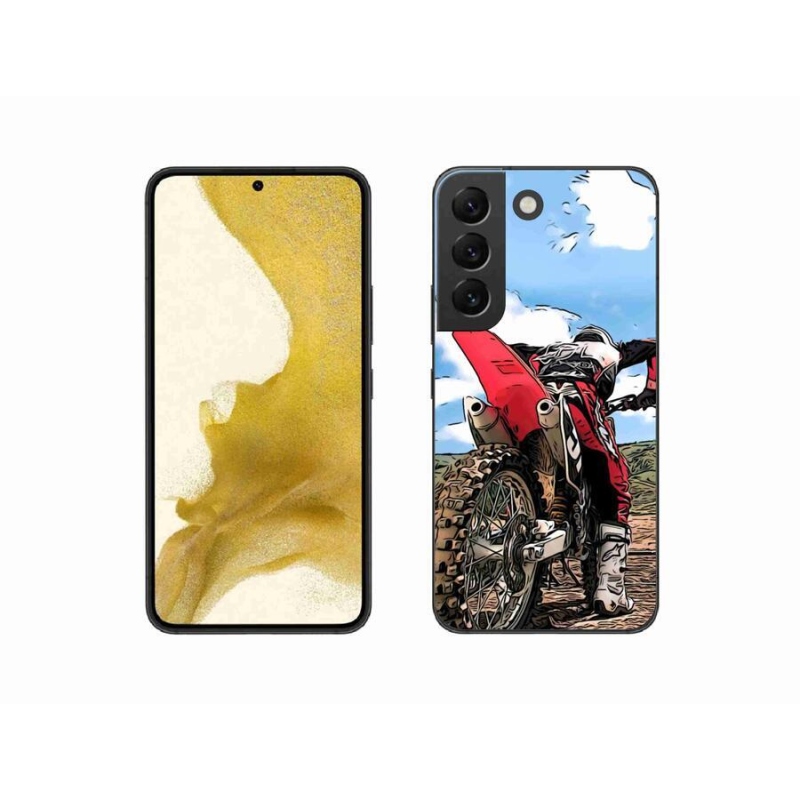 Gél védőhuzat mmCase Samsung Galaxy S22 5G - moto