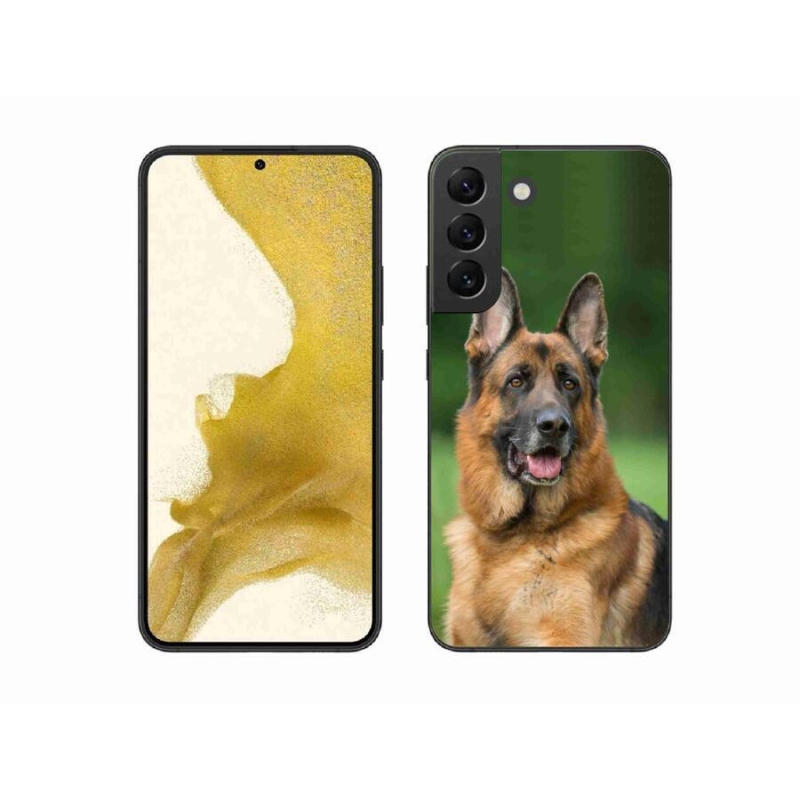 Gél borítás mmCase Samsung Galaxy S22+ 5G - Német juhászkutya számára
