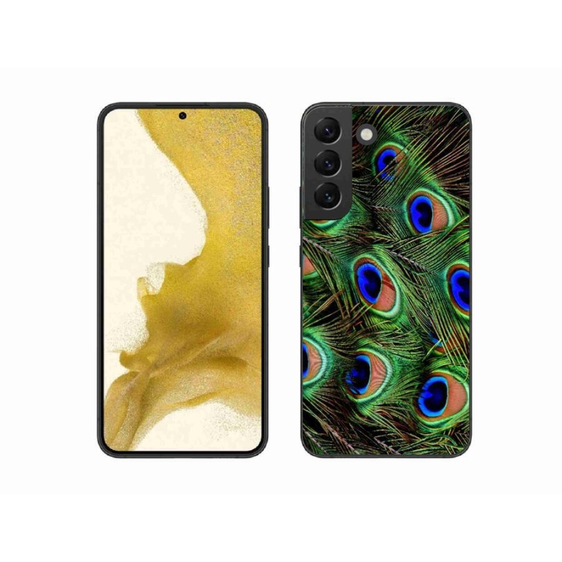 Zselés borítás mmCase Samsung Galaxy S22+ 5G - pávatoll