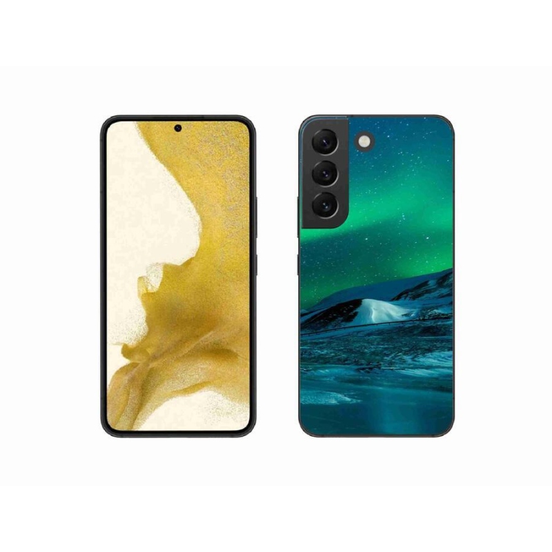 Gél borító mmCase Samsung Galaxy S22 5G - sarki fény - mmCase Samsung Galaxy S22 5G - aurora borealis