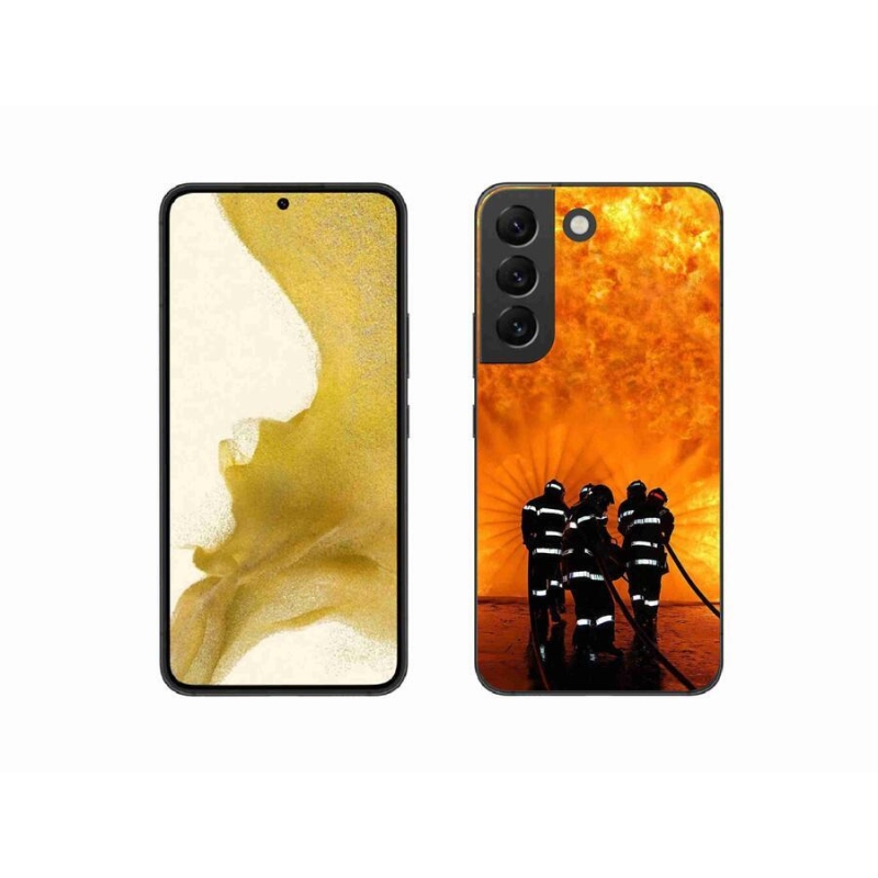 Gél borítás mmCase Samsung Galaxy S22 5G - tűz