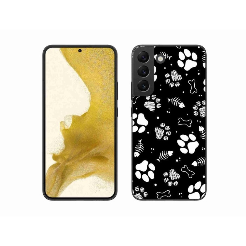 Gél borítás mmCase Samsung Galaxy S22+ 5G - kutyamancsok