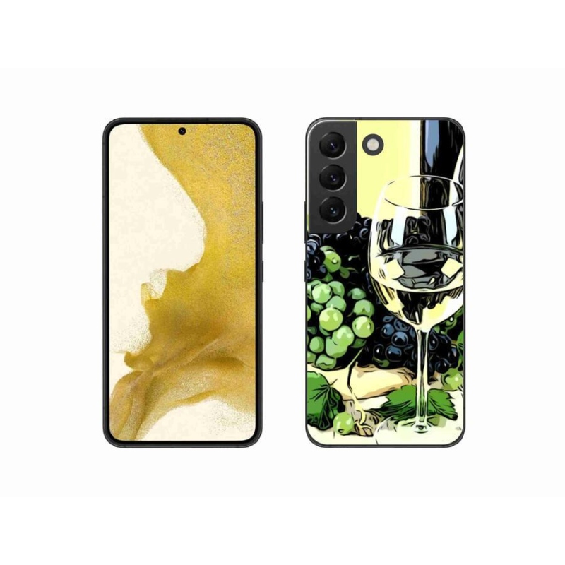 Gél borító mmCase Samsung Galaxy S22 5G - pohár borhoz