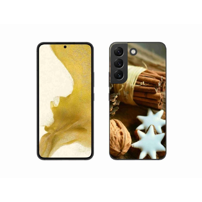 Gél borítás mmCase Samsung Galaxy S22 5G - fahéj és mézeskalács - Samsung Galaxy S22 5G számára