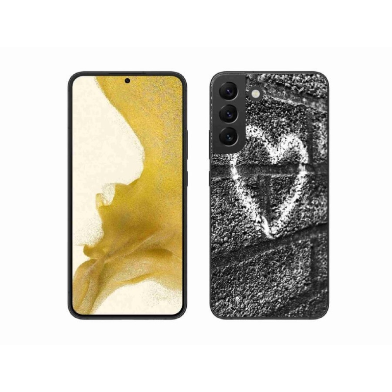 Gél borítás mmCase Samsung Galaxy S22+ 5G - szív a falon