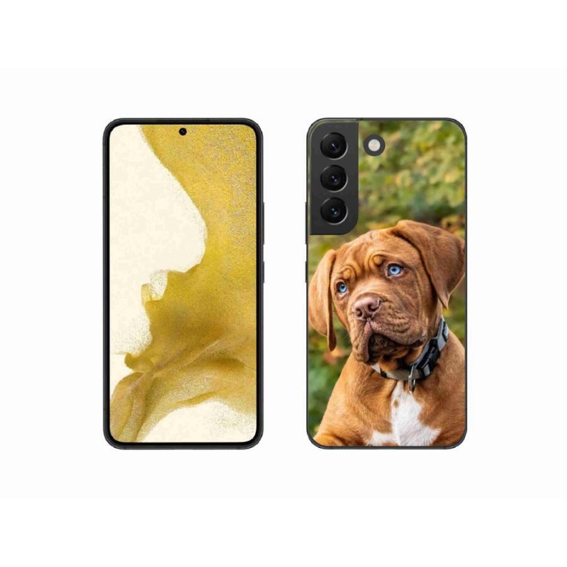 Zselés borítás mmCase Samsung Galaxy S22 5G - kölyökkutyakékhez