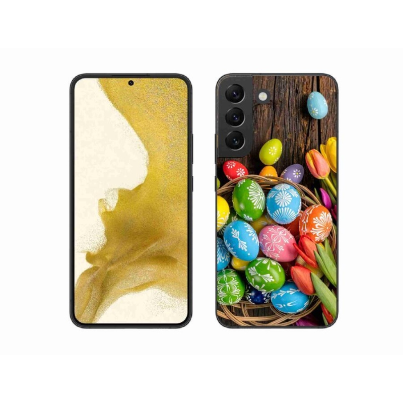 Zselés borítás mmCase Samsung Galaxy S22+ 5G - Húsvéti tojás