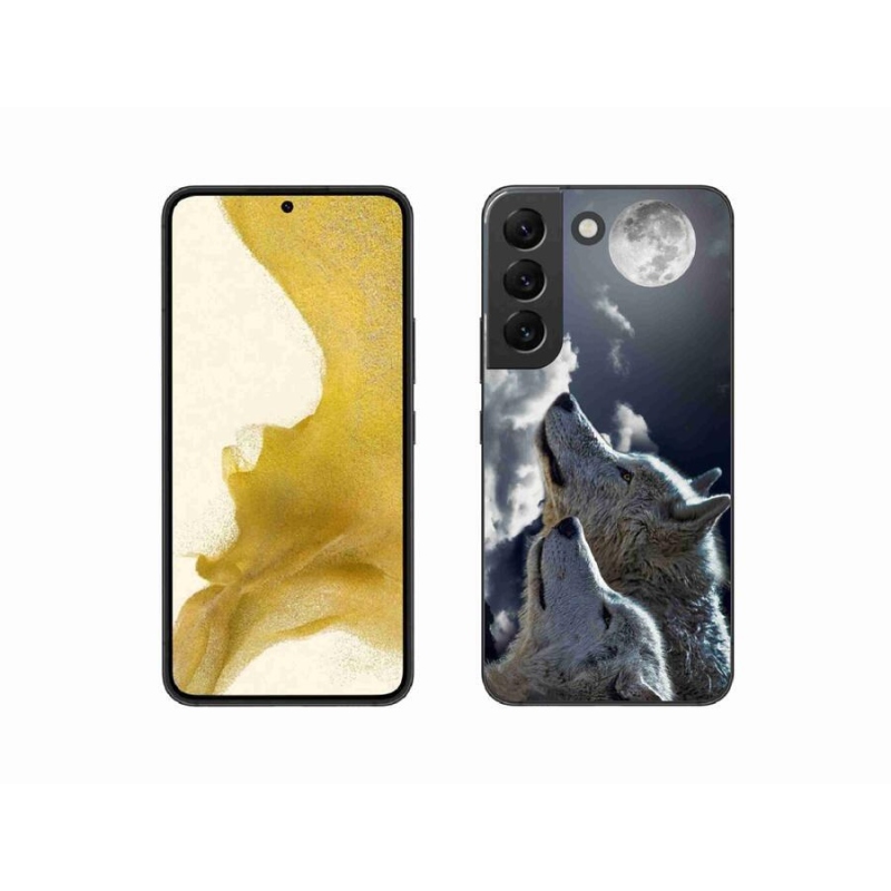 Gél védőburkolat mmCase Samsung Galaxy S22 5G - farkasok