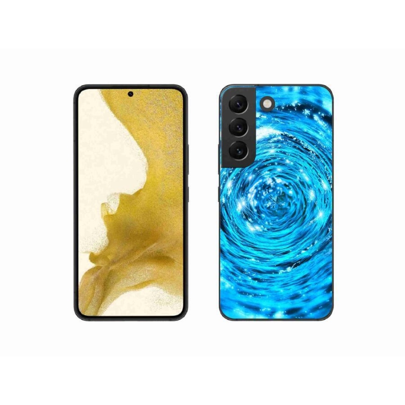 Gél borítás mmCase Samsung Galaxy S22 5G - vízörvény - Samsung Galaxy S22 5G - vízörvény