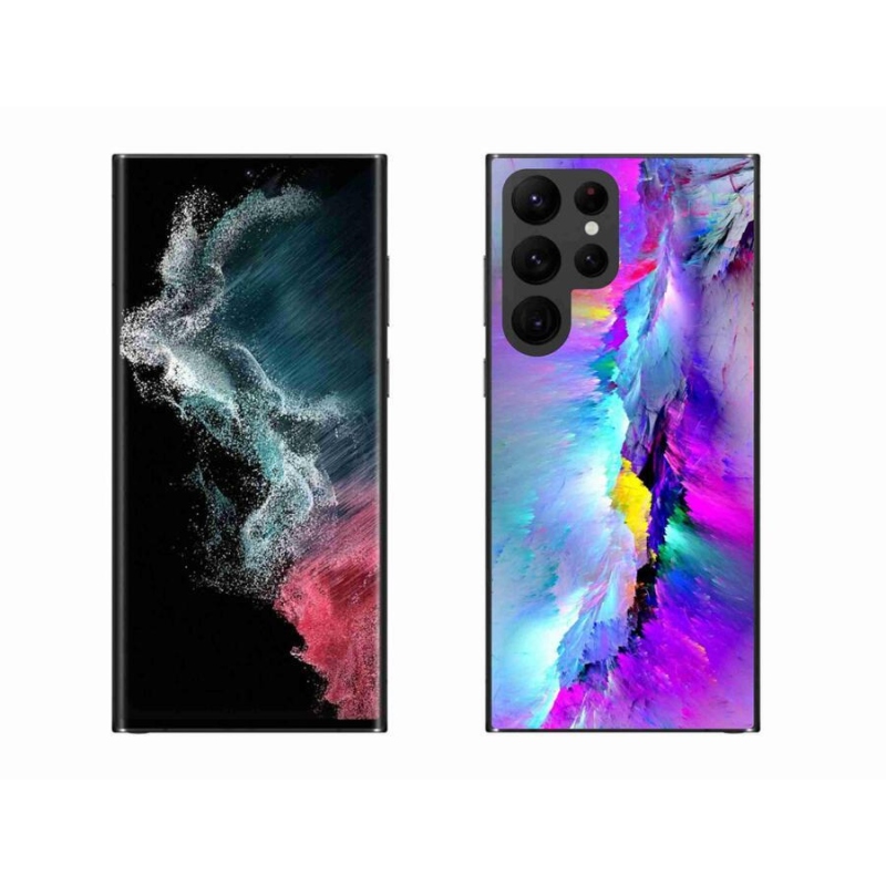 Zselés borítás mmCase Samsung Galaxy S22 Ultra 5G - absztrakt