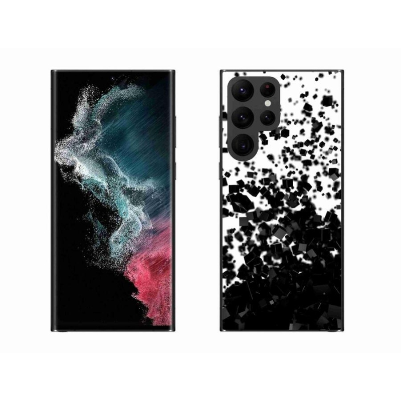 Gél védőhuzat mmCase Samsung Galaxy S22 Ultra 5G - absztrakt minta 1