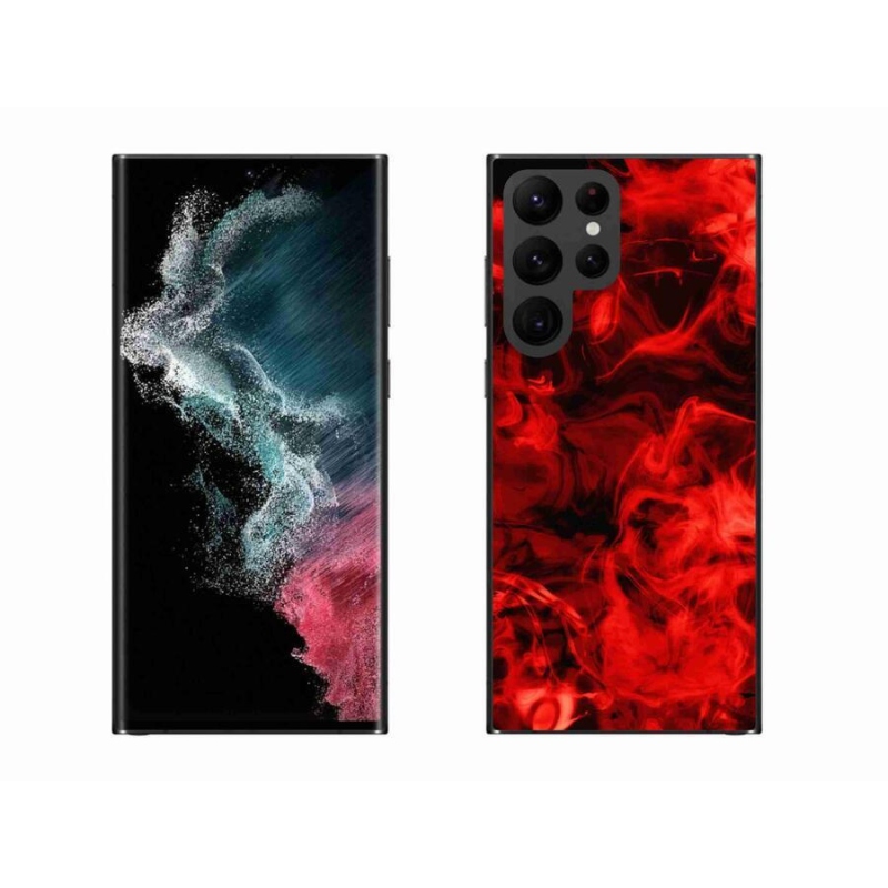 Zselés borítás mmCase Samsung Galaxy S22 Ultra 5G - absztrakt minta 11